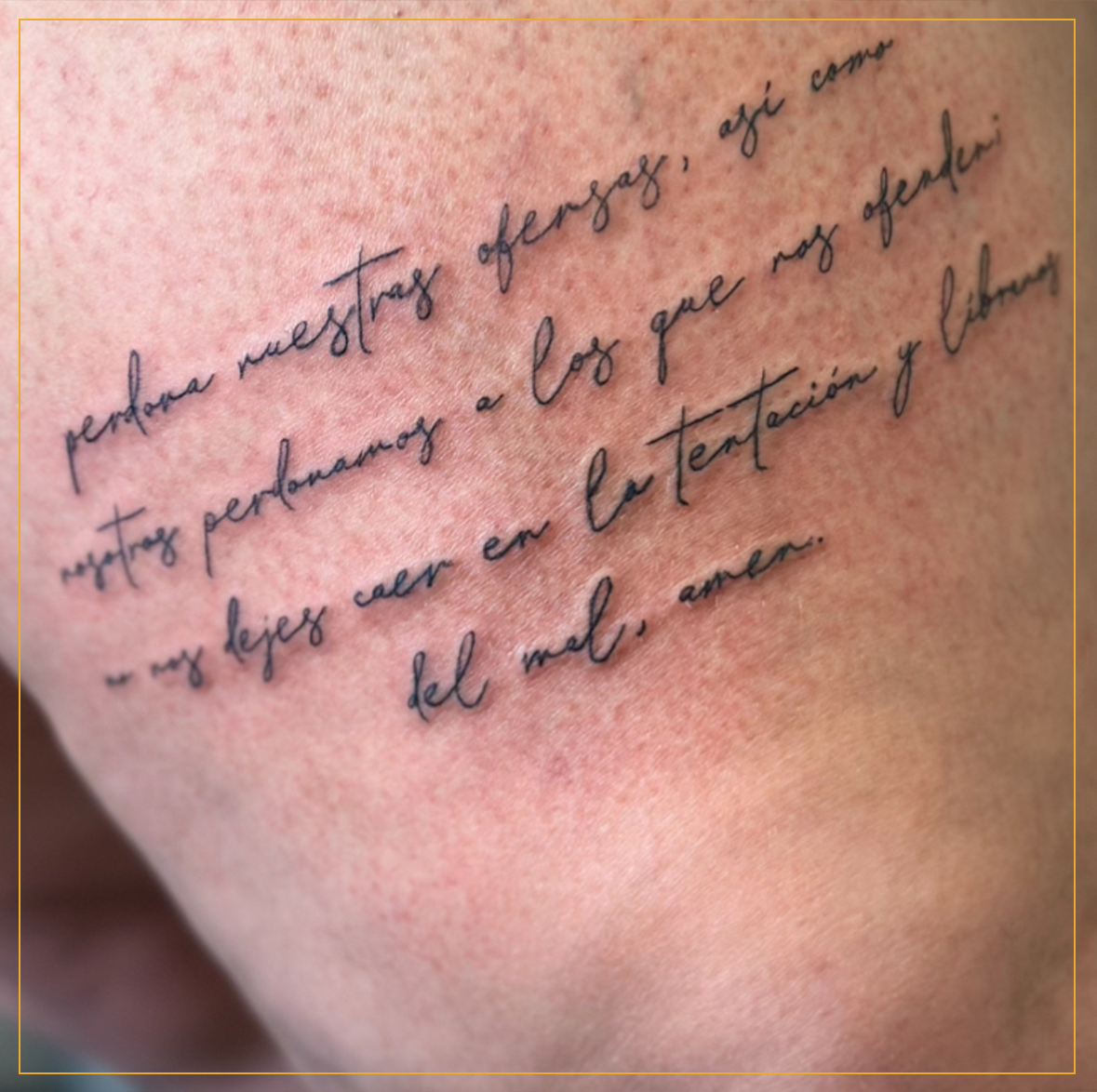 Fine Line Tattoo 3