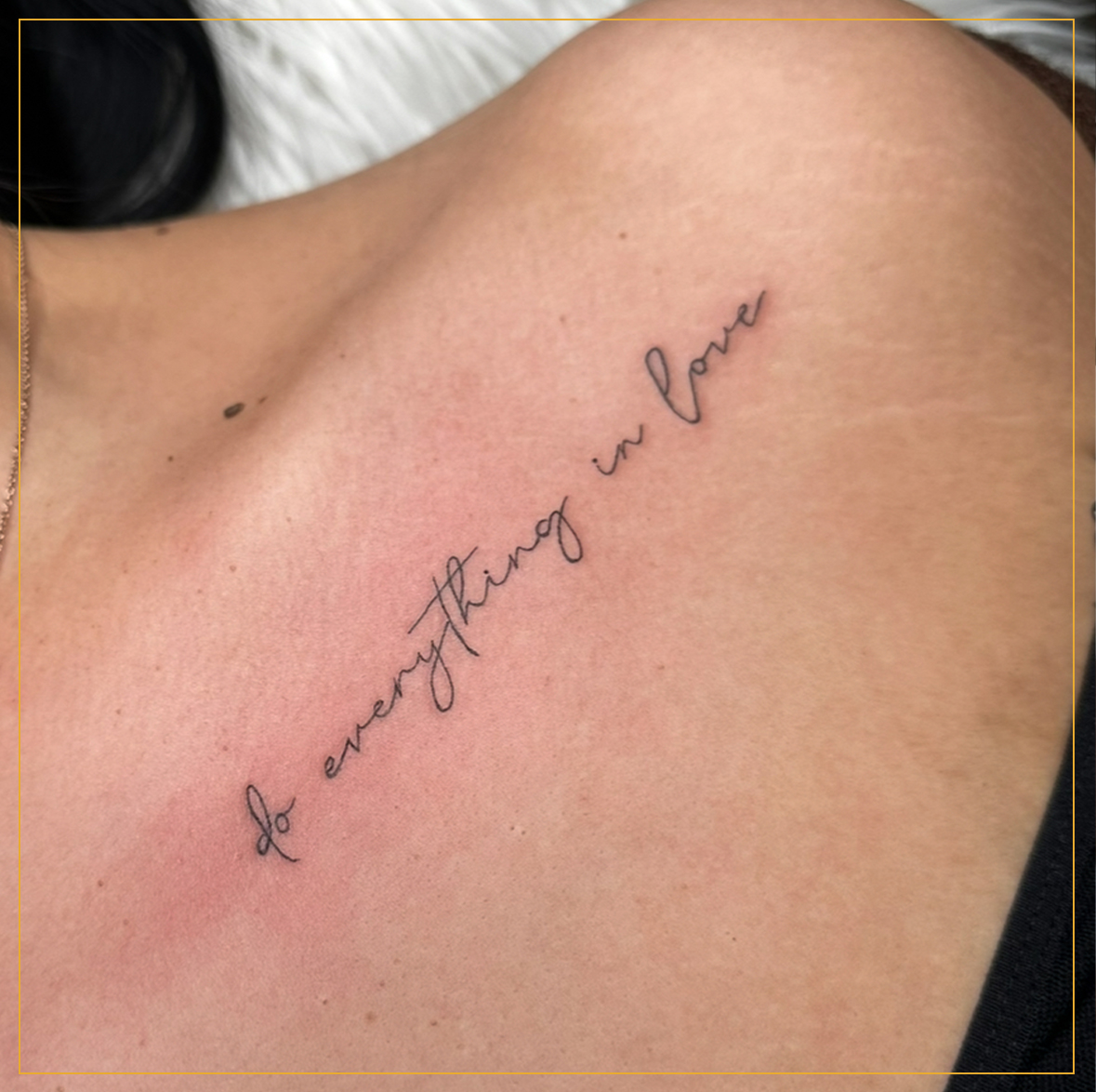 Fine Line Tattoo 1